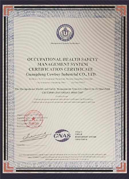 OHSAS18001