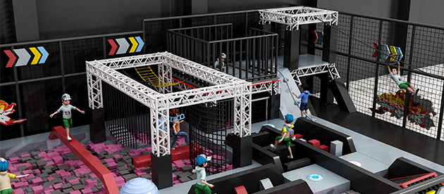 rope course area
