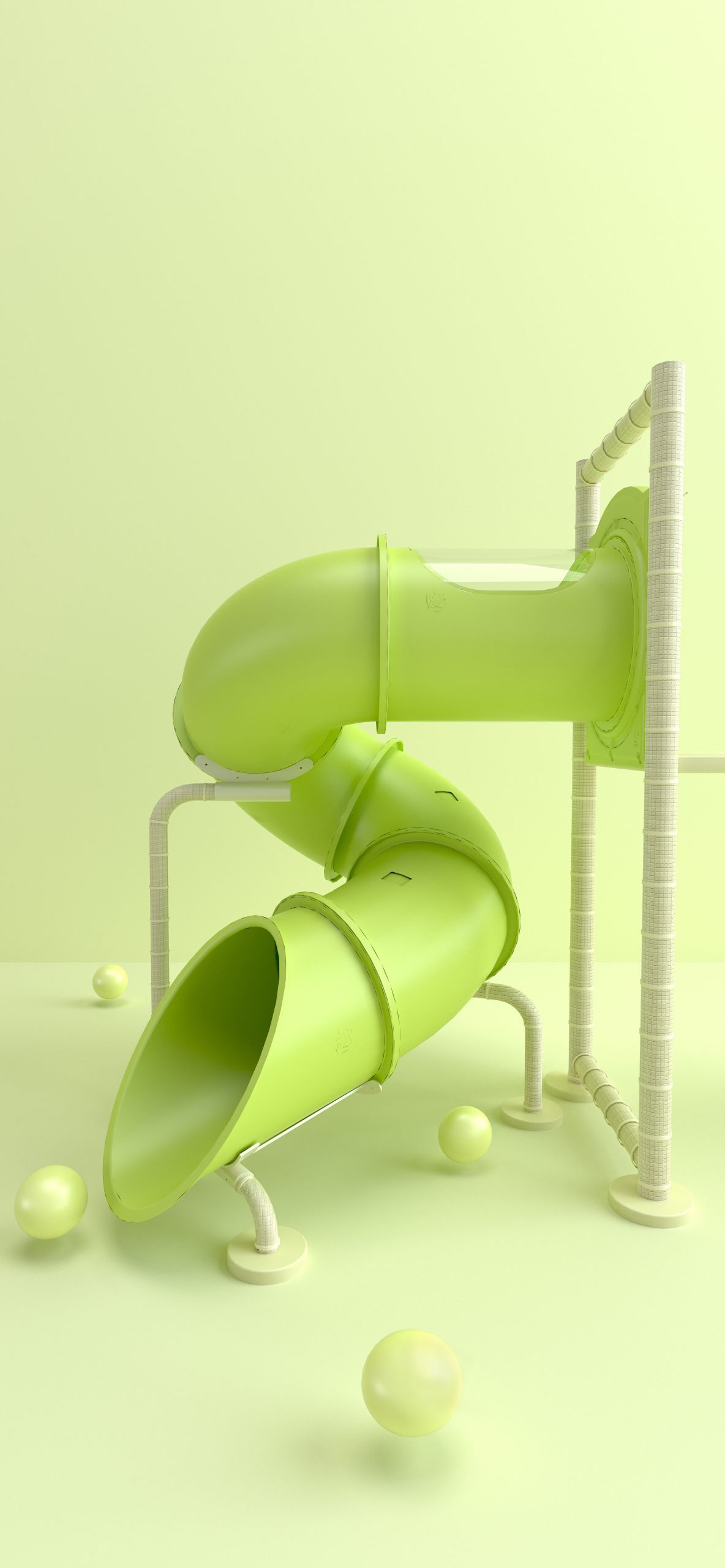 Plastic slide